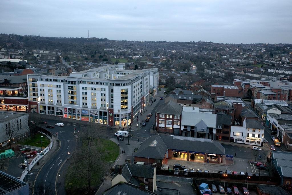 Victoria Centre Apartments: Central Shopping Hub with 24/7 Access Nottingham Exterior photo